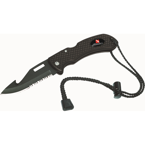 Black Venture Fold-Up Knife - HS CODE - 	8211920000	  C.O.O. - 	TW